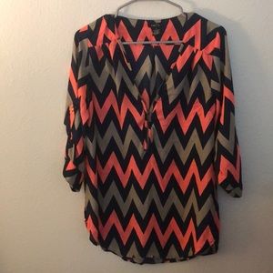 Chevron Blouse